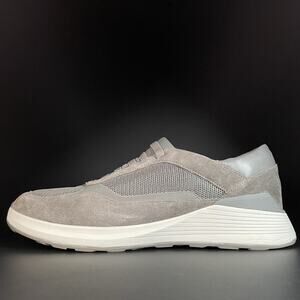 KIZIK Cupertino Men’s 14 Gray Mesh Hands-free Casual Sneakers Walking Shoes EUC